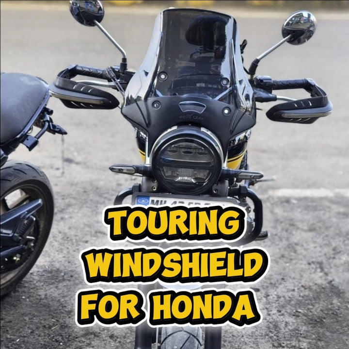 Touring windshield